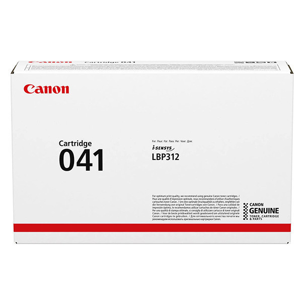 Canon originální toner 041BK, black, 10000str., 0452C002, Canon i-SENSYS LBP312x, i-SENSYS MF522