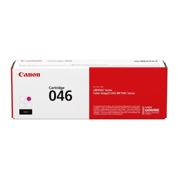 Canon originální toner 046M, magenta, 2300str., 1248C002, Canon LBP654Cx, 653Cdw, MFP735Cx, 634C