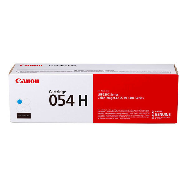 Canon originální toner 054HC, cyan, 2300str., 3027C002, high capacity, Canon i-SENSYS LBP621Cw,