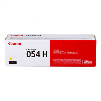Canon originální toner 054HY, yellow, 2300str., 3025C002, high capacity, Canon i-SENSYS LBP621Cw