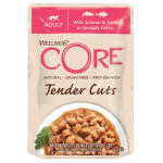Kapsička Wellness Core Cat Tender losos a tuňák v omáčce 85g