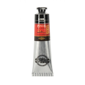 Barva umělecká olejová 40 ml, čerň sázová Koh-i-Noor 751/01617