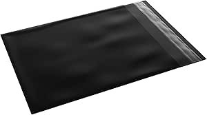 Plastová obálka 450 x 550 -100 ks EKO černá