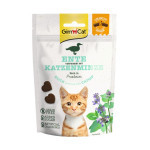 Gimcat CrunchySnacks Kačica s Catnipom 50g