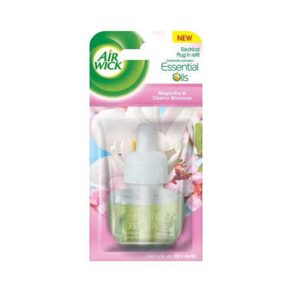 AIR WICK osviežovač vzduchu 19ml elektrická náplň Magnólia a kvety čerešní Magnolia&Cherry