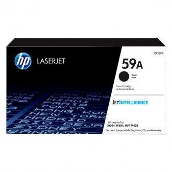 HP originální toner CF259A, black, 3000str., HP 59A, HP LaserJet Pro M404, M304, LaserJet Pro MF