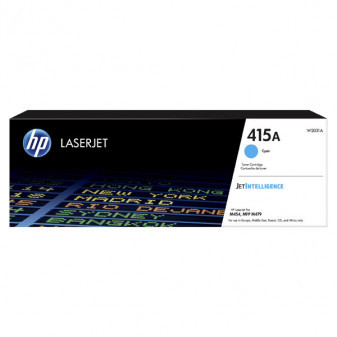 HP originální toner W2031A, cyan, 2100str., HP 415A, HP Color LaserJet Pro M454, MFP M479