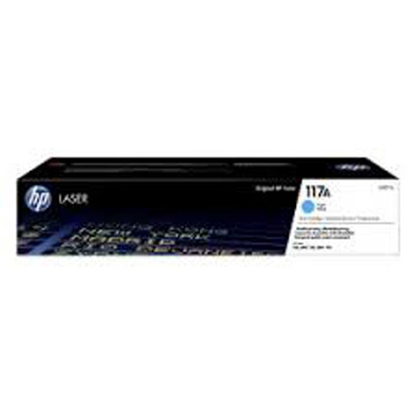 HP originální toner W2071A, cyan, 700str., HP 117A, HP Color Laser 150, MFP 178, MFP 179