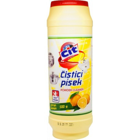 Cit čistící prášek na nádobí 500 g citron