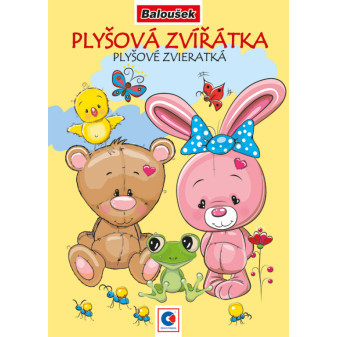 Omalovánka A5 - Plyšová zvířátka