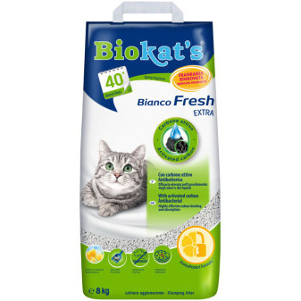 Podstielka BIOKATS BIANCO FRESH EXTRA 8kg