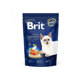 Brit Premium by Nature Cat Adult Łosoś 1,5 kg