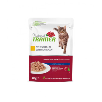 Kapsička Trainer Natural CAT AD.  kuře  85g