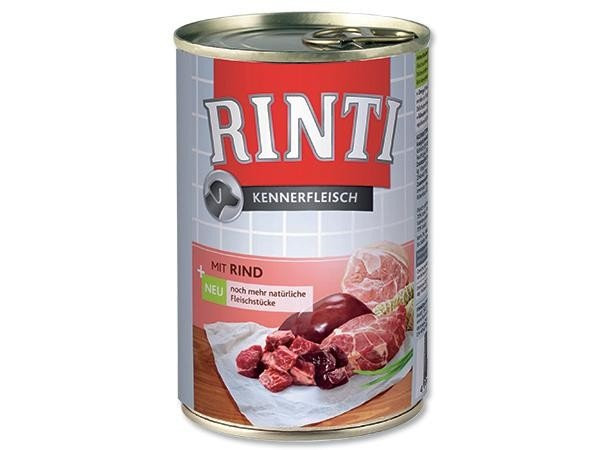 Finnern Rinti konzerva pro psy hovězí 400g