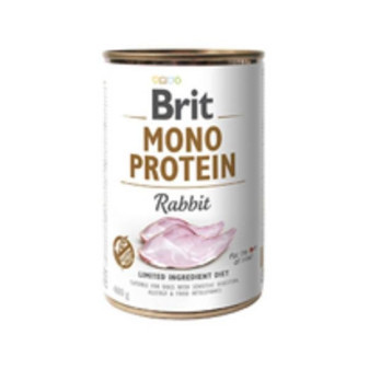 Konzerva Brit Mono Protein Rabbit 400g