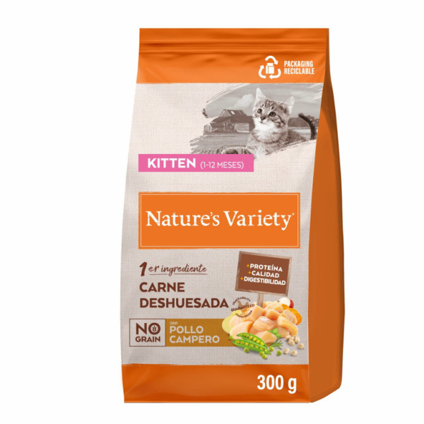 Nature´s variety selected pro koťata s kuřecím 300g