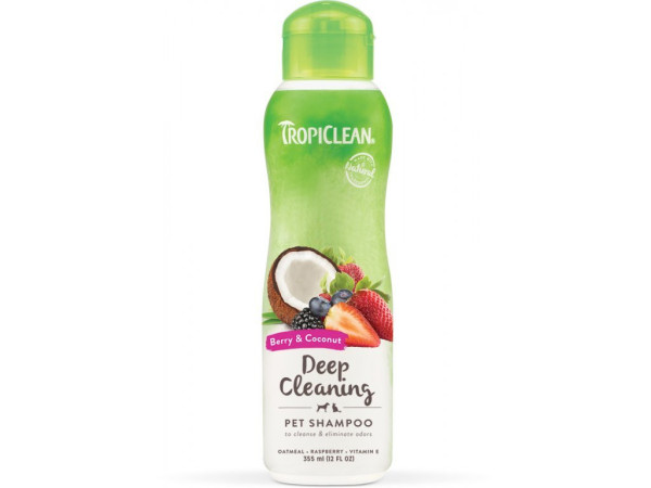 TROPICLEAN szampon z owocami leśnymi i kokosem 355 ml