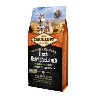 Carnilove Dog Fresh Ostrich & Lamb for small breed 6kg