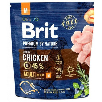 Brit Premium by Nature Adult M 1kg