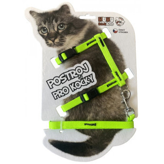 HUHUBAMBOO set postroj+vodítko CAT, zelený