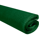 Krepový papier tmavo zelený 0,5x2m C32 28 g/m2