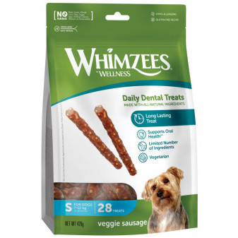 Whimzees veggie párek S 420g