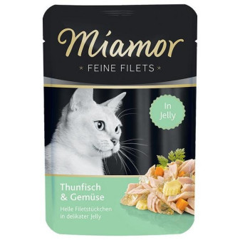 Finnern Miamor Fine Finest tuniak+zelenina kapsička 100g