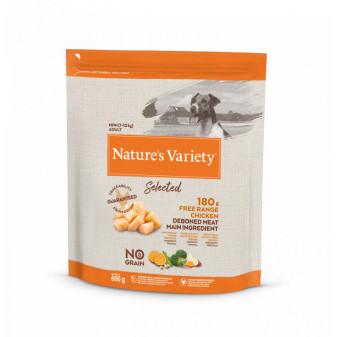 Nature´s variety selected pro malé psy s kuřecím 600g