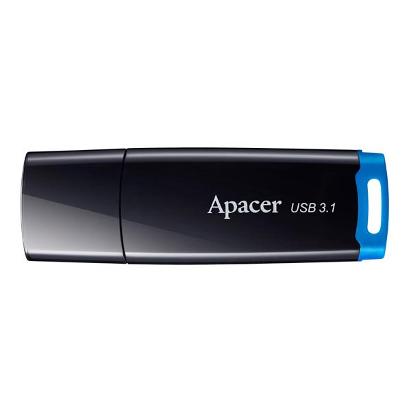 Apacer USB flash disk, USB 3.0 (3.2 Gen 1), 16GB, AH359, černý, AP16GAH359U-1, USB A, s krytkou