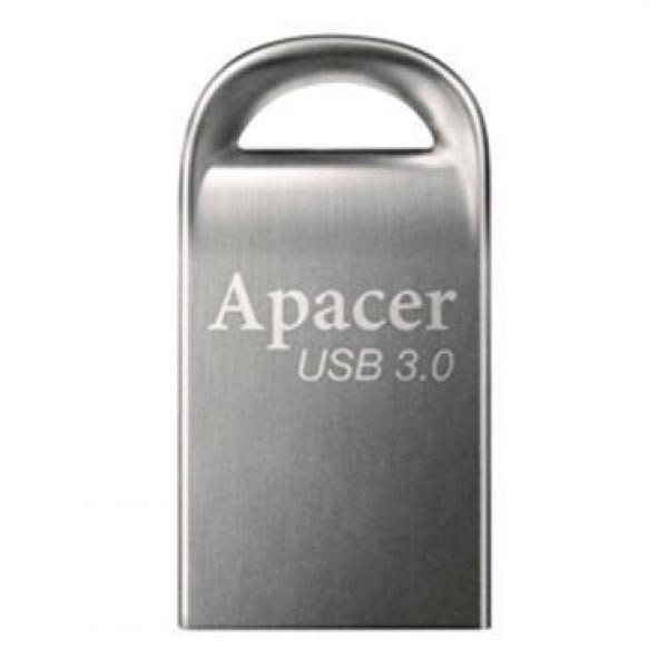 Apacer USB flash disk, USB 3.0 (3.2 Gen 1), 32GB, AH156, stříbrný, AP32GAH156A-1, USB A, s poutk