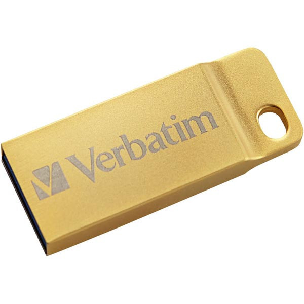 Verbatim USB flash disk, USB 3.0 (3.2 Gen 1), 32GB, Metal Executive, Store N Go, zlatý, 99105, U