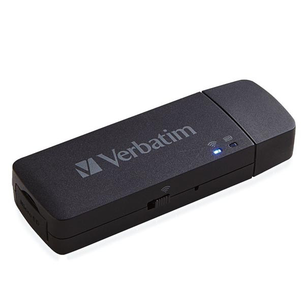 Verbatim Mediashare Wireless Mini, USB 2.0, černý, 49160, USB A