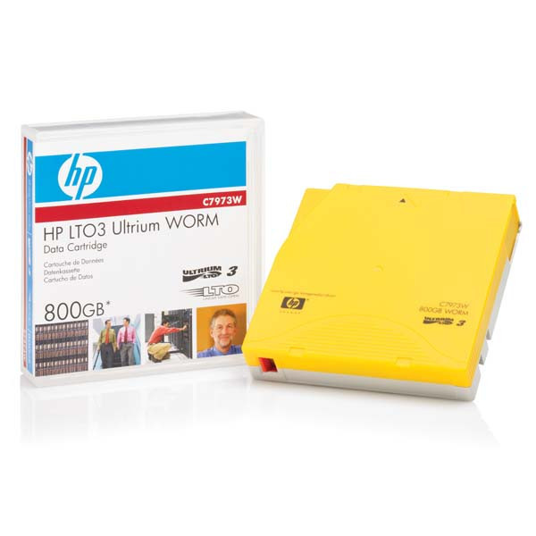 HP Ultrium WORM, 400/GB 800GB, zlatá, C7973W, pro archivaci dat