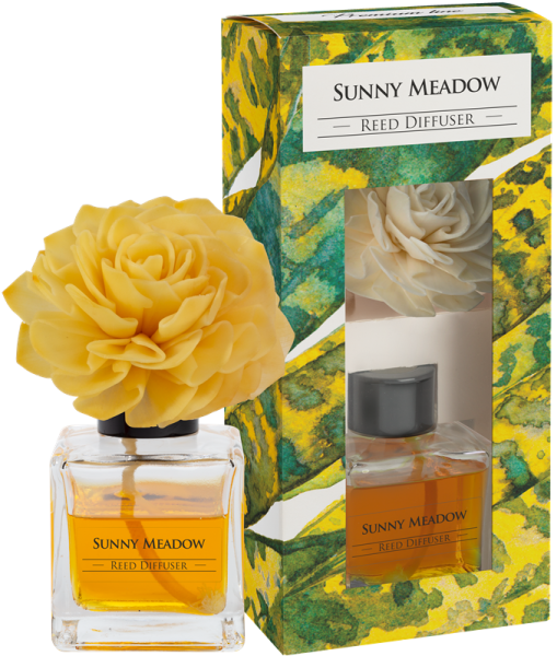 Vonný difuzér Sunny Meadow, 80 ml, květina, dz80K-274 Aura