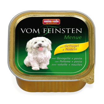 Animonda Vom Feinsten Menue paštika pro psy drůbeží+těstoviny 150g