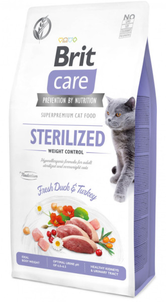 Brit Care Cat Grain-Free Sterilized Weight Control 7kg