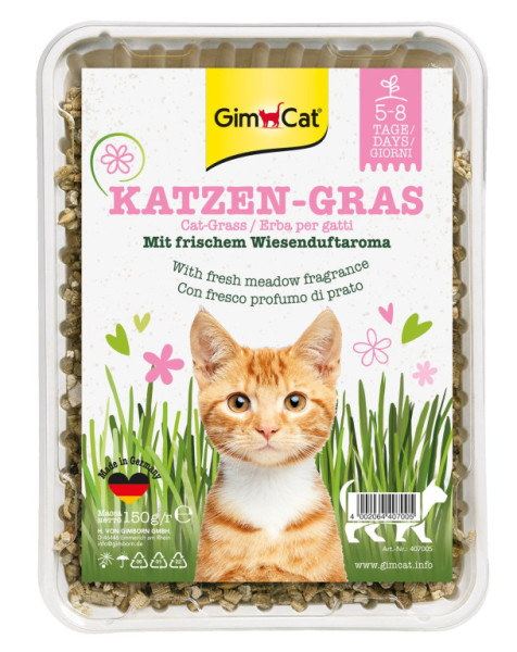 GIMCAT Trawa dla kota o zapachu łąki 150g