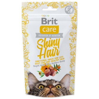 Brit Care Cat Snack nabłyszczająca sierść 50 g