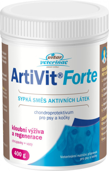 VITAR Veterinae Artivit Forte 400g - bardzo mocny