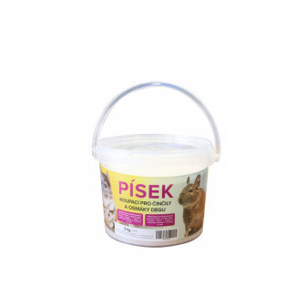 Piesok pre činčily - kýblik 3kg