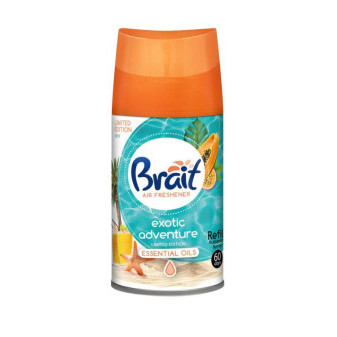 BRAIT osviežovač vzduchu 250ml AUTOMAT EXOTIC ADVENTURE (náhrada)