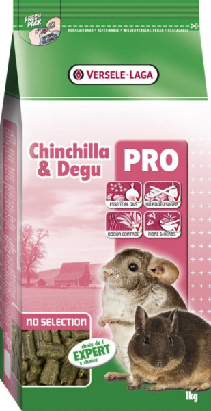 Versele-Laga Crispy Pellets pelety pro činčily a osmáky 1kg