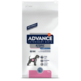 ADVANCE-VD Dog Avet Dog Atopic MED/MAX pstrąg 12kg