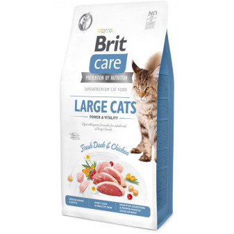 Brit Care Cat bezzbożowa karma dla dużych kotów 7kg