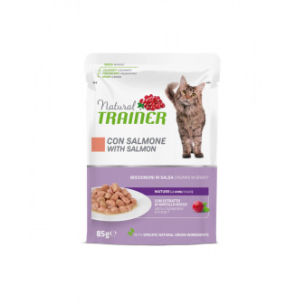 Kapsička Trainer Natural CAT MATURE losos  85g