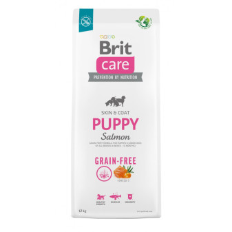Brit Care Dog Bezzbożowa karma dla szczeniąt - łosoś i ziemniak, 12kg