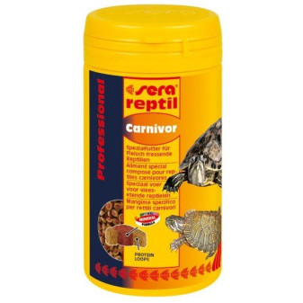 Sera pokarm uzupełniający dla gadów mięsożernych Reptil Professional Carnivor 250ml Nature