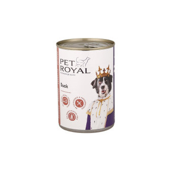 Konzerva Pet Royal pro psy kachna 400g