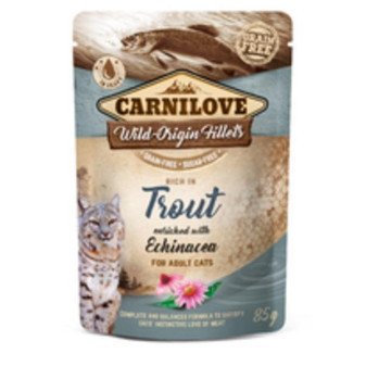 Kapsička Carnilove Cat Pouch Trout with Echinacea 85g