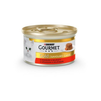 Konzerva GOURMET Gold Sav.Cake hovädzie a paradajka 85g